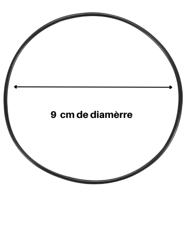 Joint torique noir couvercle pour filtre sur évier SE/SSE